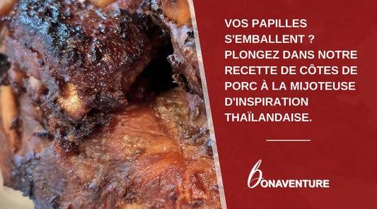 Vos papilles s'emballent ? Plongez dans notre recette de côtes de porc à la mijoteuse d'inspiration thaïlandaise.