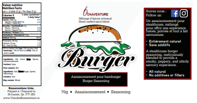 Burger - Hamburger Seasoning (Secret Formula)