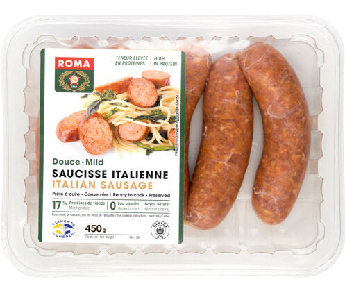 Saucisses Italiennes de Roma (Doux)