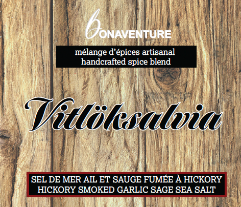 Garlic, Sage and Hickory Smoked Sea Salt
