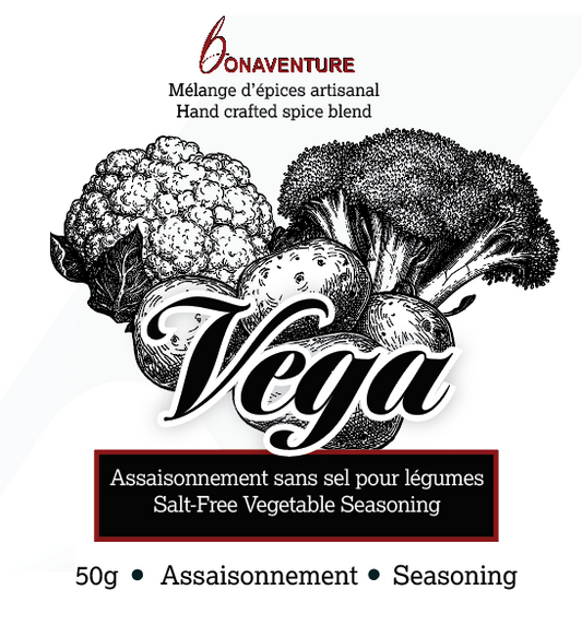 Vega (50g) | Assaisonnement pour légumes (Doux)